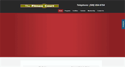 Desktop Screenshot of fitnesscourt.ca